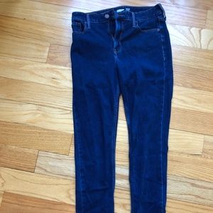 Super skinny high rise jeans